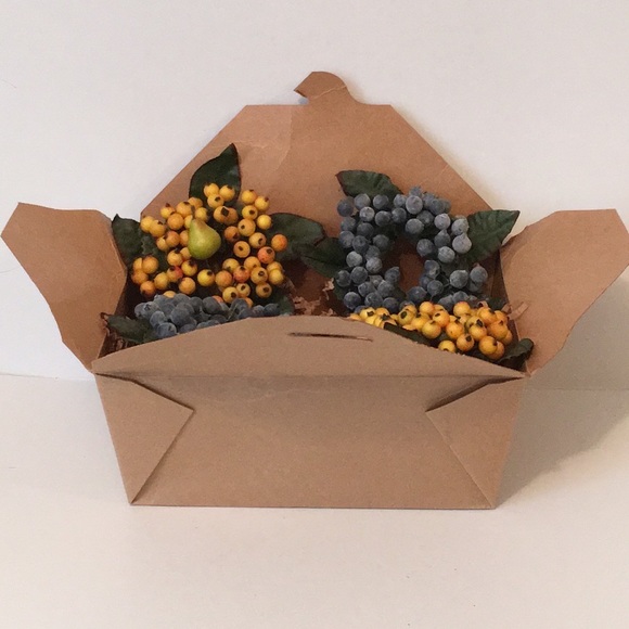 Decorative Fruit Accent 4 pieces NEW - Picture 13 of 13